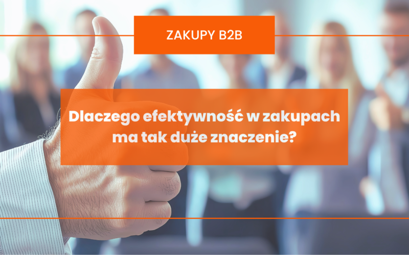 Dlaczego efektywność w zakupach ma tak duże znaczenie?